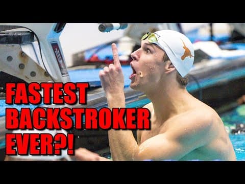 Will Modglin on 20.00/43.26 50/100 Back, Not Training Breaststroke & Giant Leap This Summer