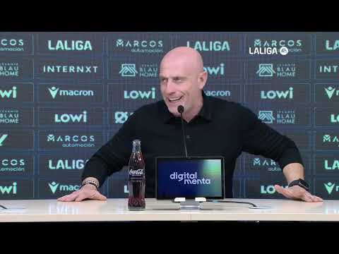 Rueda de prensa de Julián Calero tras el encuentro Levante UD-Athelic Club