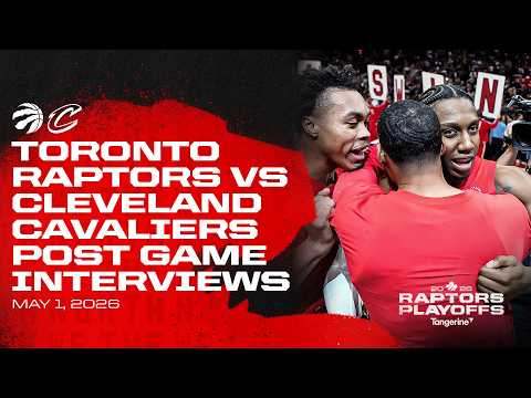 Toronto Raptors Full Media Availability | RD1 GM6 Post Game vs Cavaliers | May 01, 2026