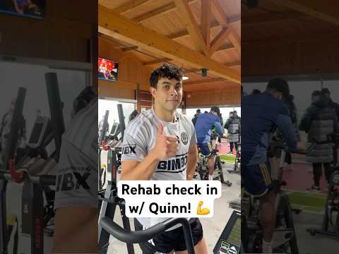 A little update from @Quinn 💪 #DOOP #MLS #soccer #training #rehab