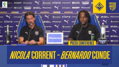 Press Conference | Nicola Corrent e Bernardo Conde | Fiorentina-Parma | Finale Playoff Primavera 1