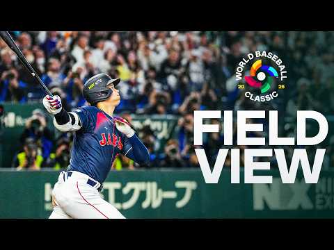 EXCLUSIVE field view of Shohei Ohtani's grand slam in the 2026 World Baseball Classic 🇯🇵 | 大谷翔平ハイライト