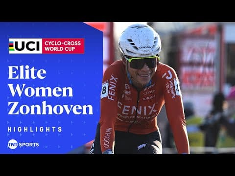 WELL DESERVED WIN 💪 | Men's UCI Cyclo-Cross World Cup Zonhoven Race Highlights | TNT Sports Cycling
