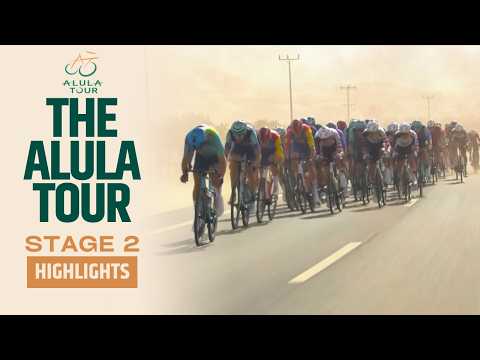 152KM WIND WAR! | AlUla Tour 2026 | Stage 2 | Highlights
