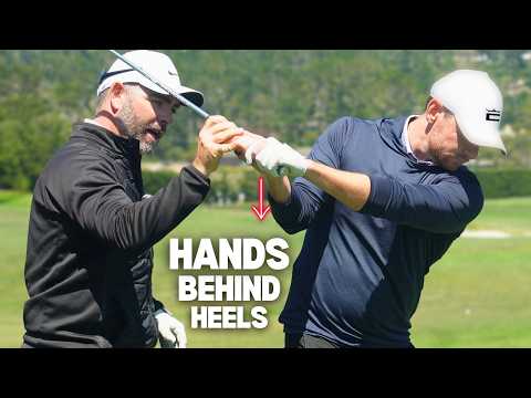 How To Swing ON PLANE in the Downswing and Hit STRAIGHTER Iron Shots!