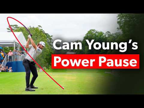 Why Cameron Young pauses during his swing