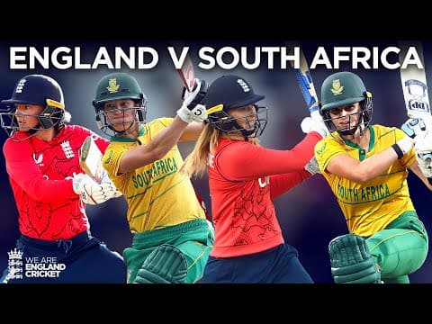 Ecclestone & Wyatt-Hodge Star | England Women v South Africa 2022