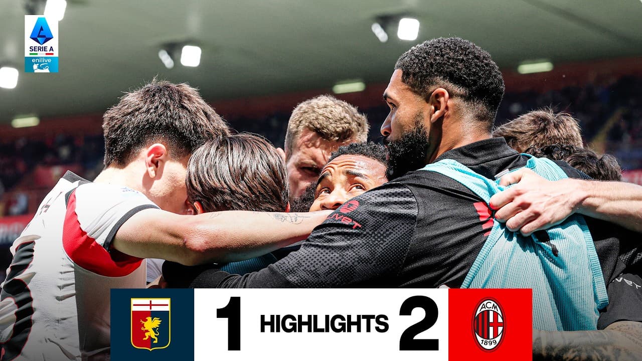 Extended Highlights | Nkunku e Athekame decisivi a Marassi | Genoa-Milan 1-2 | Serie A 2025/26