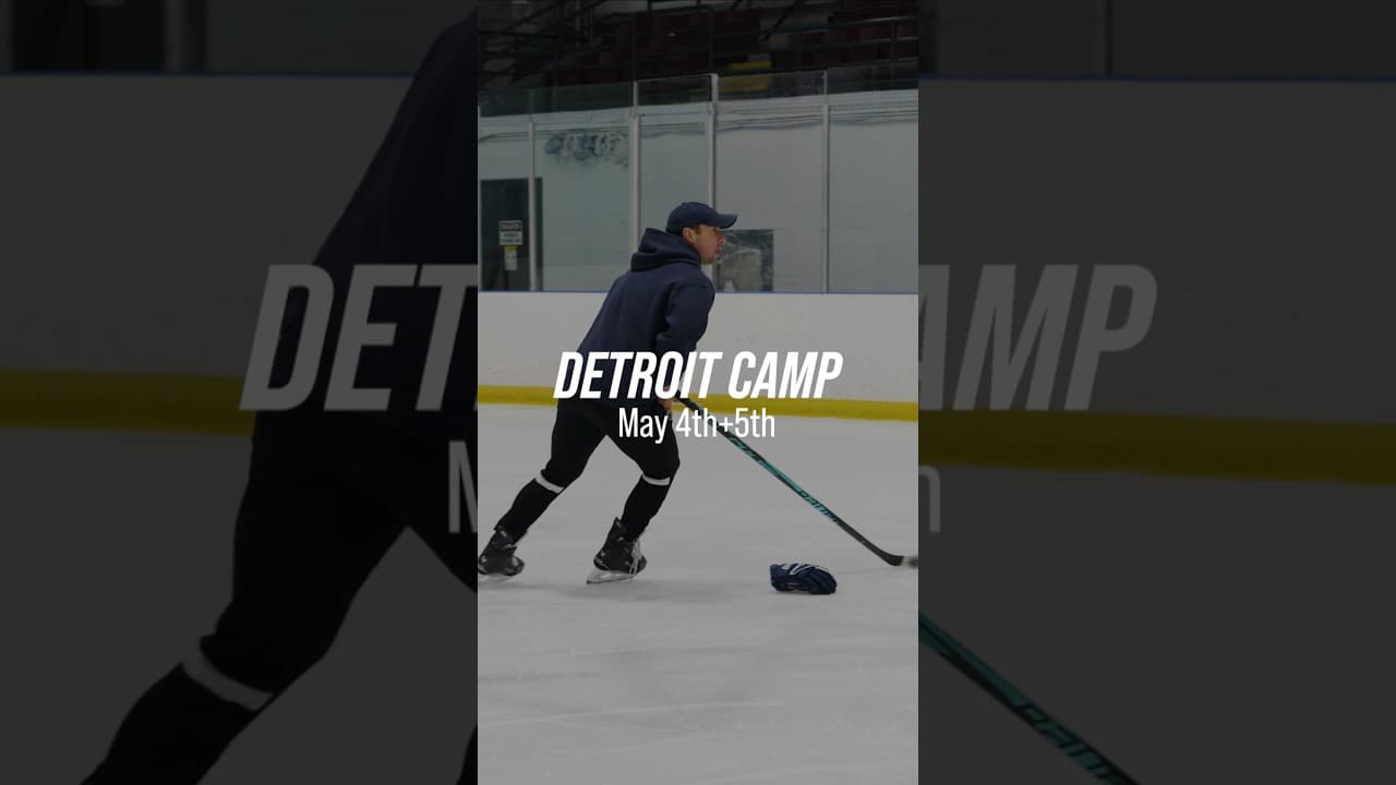 UPGRADE YOUR SHOT WITH ME AT THE DETROIT CAMP! LEARN MORE AT ITRAINHOCKEY.COM