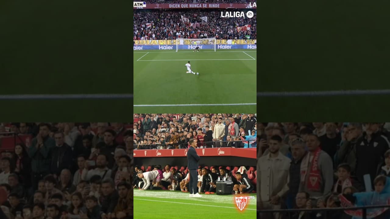 Mister 🫣 Akor Adams ⚽️✔️ #sevillafc #laligahighlights #futbol #shorts