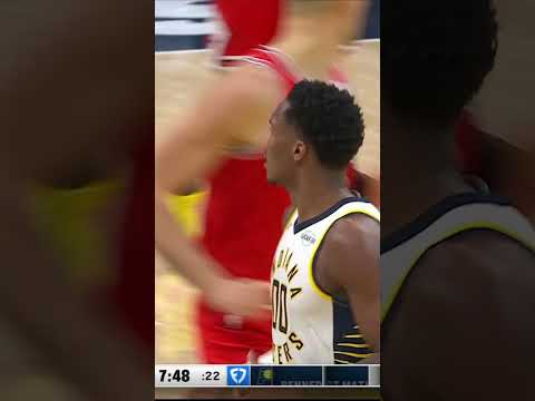 Bennedict Mathurin is 3-for-3 from Range in Q3. He has 11 of his 15 Points in the Third.