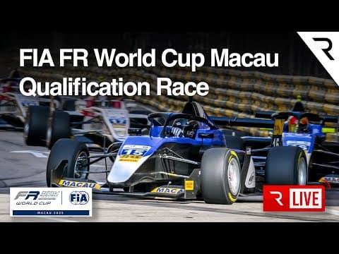 Qualification Race -  FIA FR World Cup -  2025 Macau GP