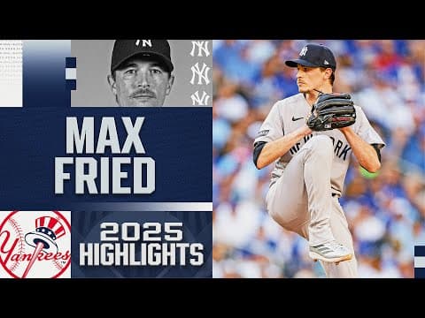 Highlights from Max Fried's first season with the Yankees!