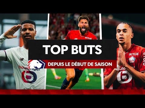 Giroud, Igamane, Mbappé... Tous les buts du LOSC en Ligue 1 depuis le début de la saison 25/26 🤩⚽️