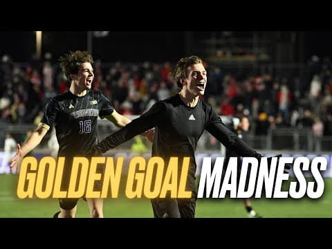 GOLDEN GOAL MADNESS: Washington wins 2025 Men's College Cup