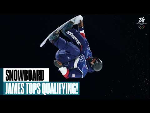 James, U.S. trio led by Barbieri make snowboard pipe final