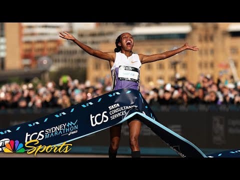 Sifan Hassan, Hailemaryam Kiros's historic times conquer Sydney Marathon's major debut | NBC Sports