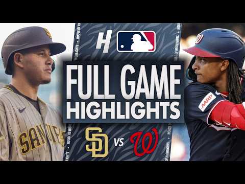 San Diego Padres vs Washington Nationals - FULL GAME HIGHLIGHTS 🔥 May 29, 2026 MLB Season