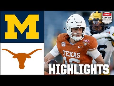 Citrus Bowl: Michigan Wolverines vs. Texas Longhorns | Full Game Highlights | ESPN College Football