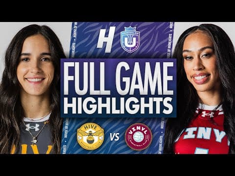 Hive vs Vinyl - FULL GAME Highlights | January 11, Unrivaled 2026