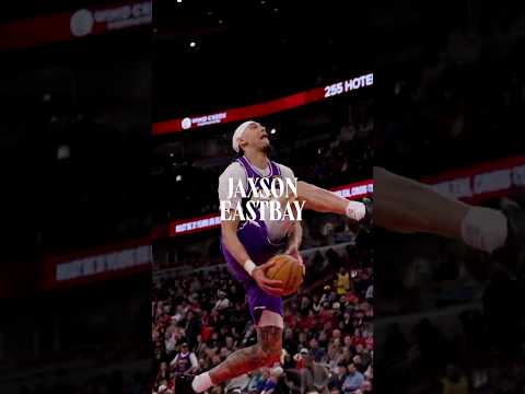 This angle of Jaxson's eastbay slam 😮‍💨 #lakers