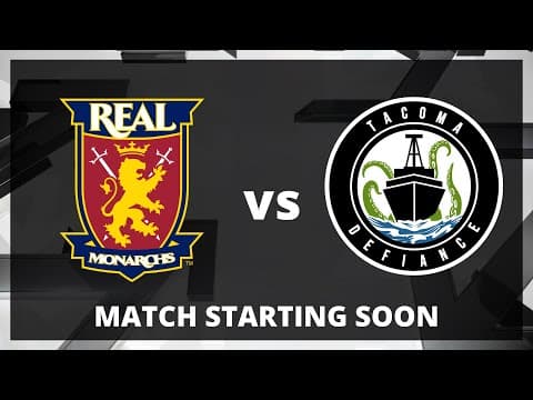 LIVE: MLS NEXT PRO: Real Monarchs vs Tacoma Defiance | Aug 31, 2025