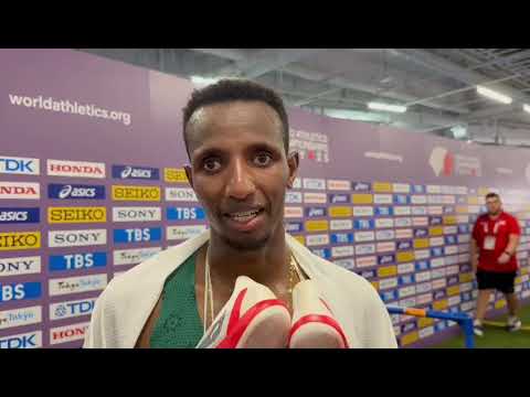 Selomon Barega after 6th place in 10,000m at 2025 Tokyo World Championships