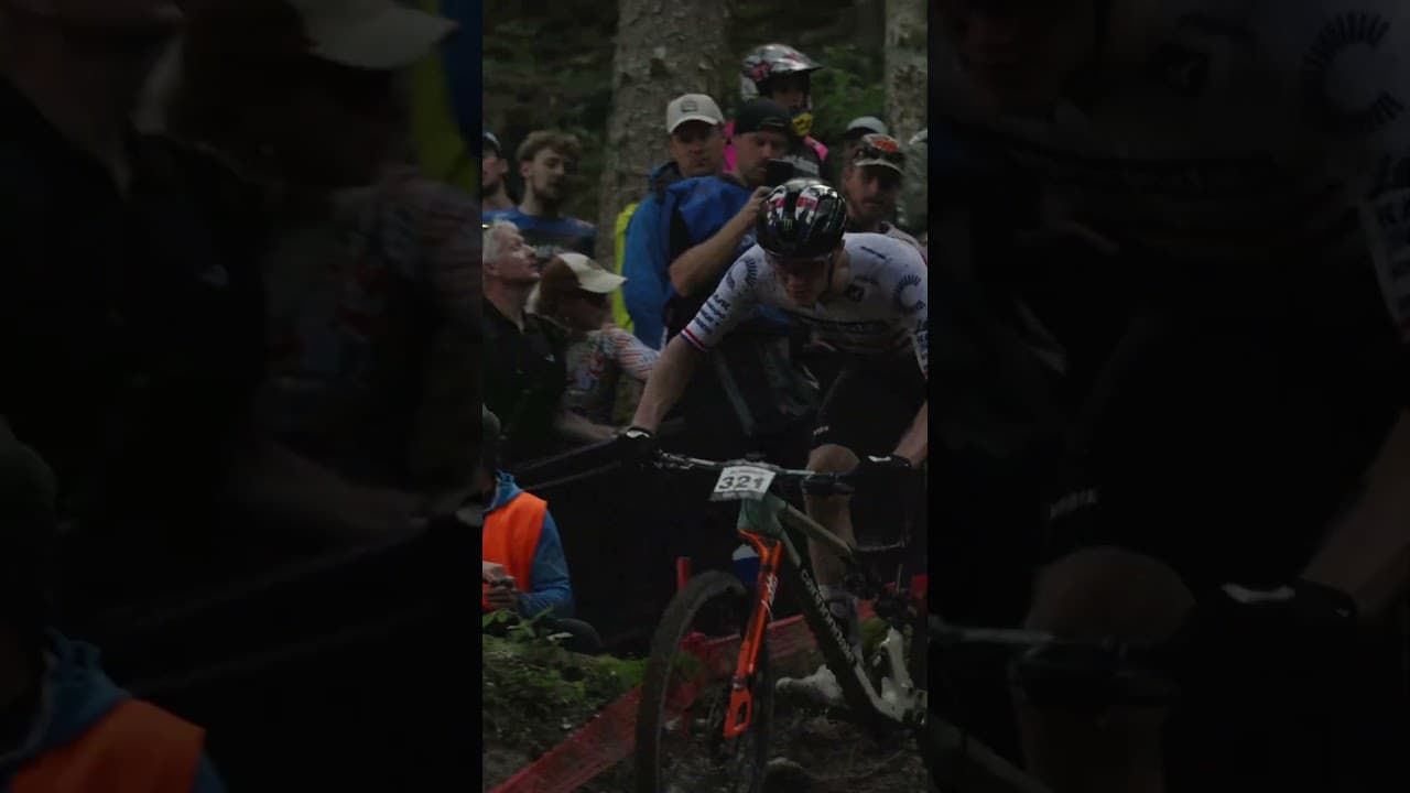 Charlie find his FLOW in XCO  #shorts