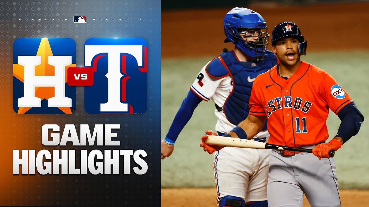Astros vs. Rangers Game Highlights (5/27/26) | MLB Highlights