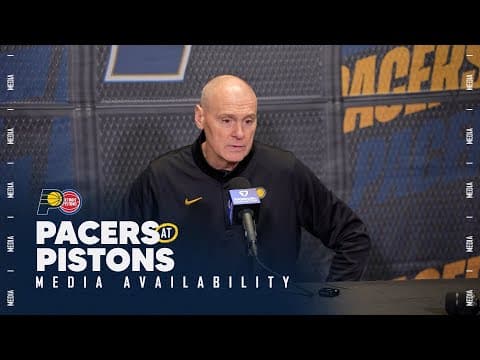 Indiana Pacers Postgame Media Availability | November 17, 2025