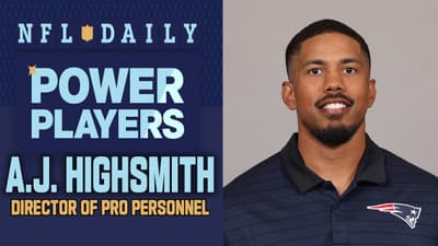 Patriots director of pro personnel AJ Highsmith: Strengthening an identity