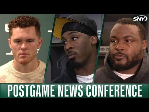 Brady Cook and Breece Hall on Jets' offensive struggles against Saints
