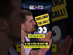 Jokic got SAVED by the REFS😭