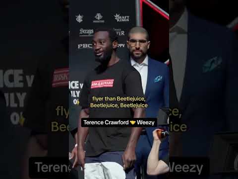 Terence Crawford always put on a show 🔥