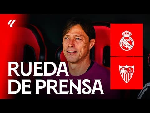Rueda de prensa de Matías Almeyda #RealMadridSevilla | 📡 EN DIRECTO