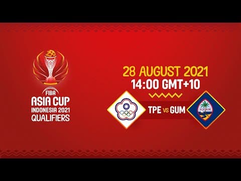 Chinese Taipei v Guam | Full Game - FIBA Asia Cup 2021 Qualifiers 2021