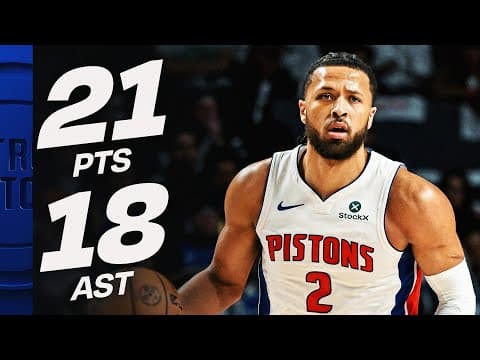 Cade Cunningham Was DIMING With 18 AST vs Mavericks | November 1, 2025