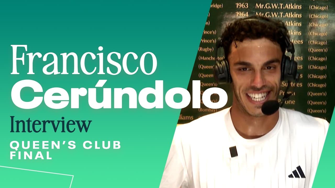 Francisco Cerundolo on Special Moment With Team After Winning Title | 2026 HSBC Championships