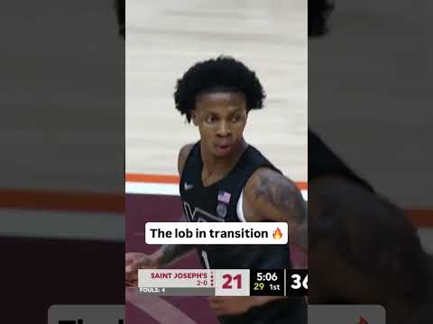 He got up 😮‍💨 #virginiatech #virginiatechhokies  #basketball #accbasketball #collegebasketball