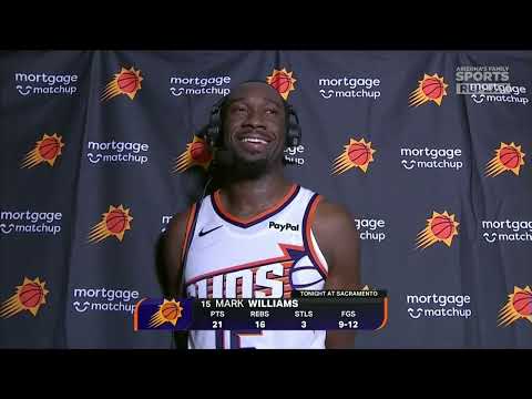 Mark Williams Postgame Interview with Tom Chambers and Tom Leander | Phoenix Suns