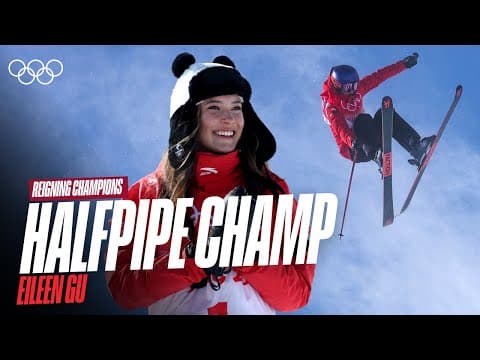 Skisuperstar und Multitalent: Eileen Gu 😮‍💨🎿 | Women's Freeski Halfpipe | Reigning Champions