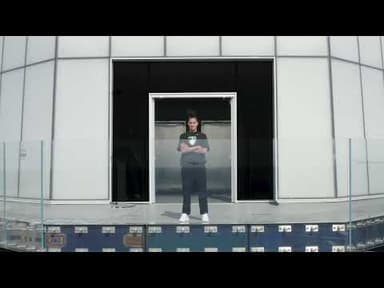 Amanda Gutierres in Gillette Stadium