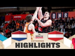 Netherlands 🇳🇱 v Austria 🇦🇹 | Extended Highlights | FIBA Basketball World Cup 2027 European Qualif.