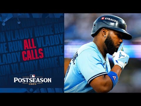 ALL CALLS: Vlad Guerrero Jr.'s huge two-run home run in Game 4 of the World Series! 🔊