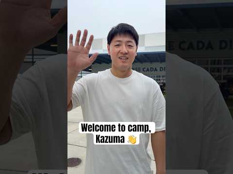 👋 Kazuma Okamoto has arrived!岡本和真が到着しました！#MLB #Toronto #BlueJays #SpringTraining