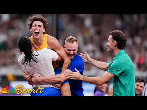 How Mondo Duplantis held off a fierce field for Worlds gold and world record in Tokyo | NBC Sports