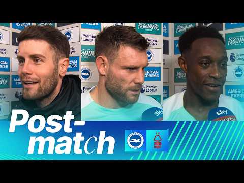 POST-MATCH | Hurzeler, Milner And Welbeck | Brighton v Nottingham Forest