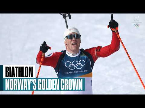 Flawless finish earns Dale-Skjevdal men's 15km biathlon gold