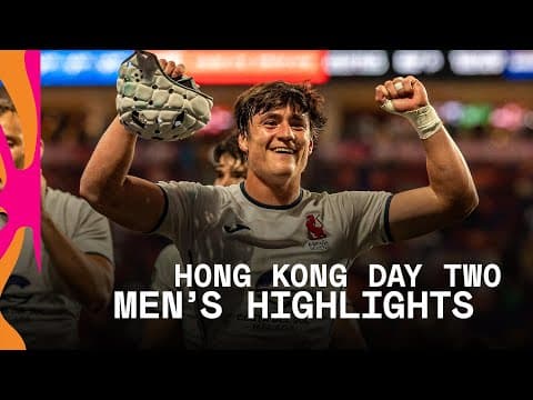 Incredible Quarter-Final SCENES! 🤩 | HSBC SVNS Hong Kong 2026 | Day Two Men's Highlights