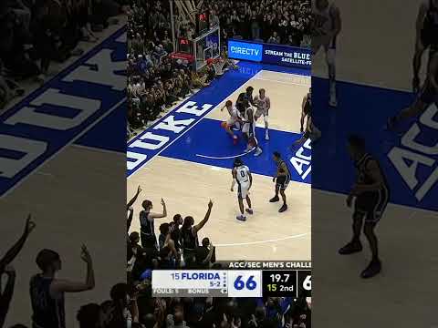 ISAIAH FOR THREE‼️👊 #duke #dukebasketball #collegebasketball #ncaabasketball #basketball #sports